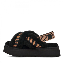 UGG Disco Cross Slide Black Tiger