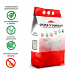 Eco premium наполнитель для кошек древесный blue