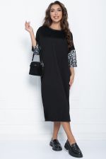 Платье Уютный шик (черное) П11148 LT Collection