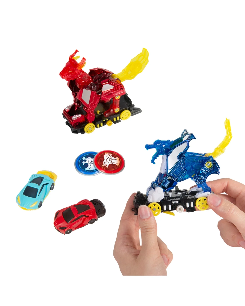 Дикие Скричеры. Игровой набор Химера и Кирин.ТМ Screechers Wild