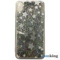 Liquid Case iPhone XS Max Silver Star (Серебристые звёзды)
