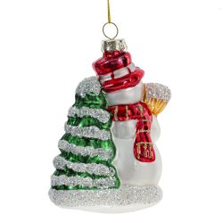GAEM Украшение новогоднее "Снеговик", L8 W5 H12 см