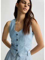 Жилет женский Gilet Denim Stripe LIU JO