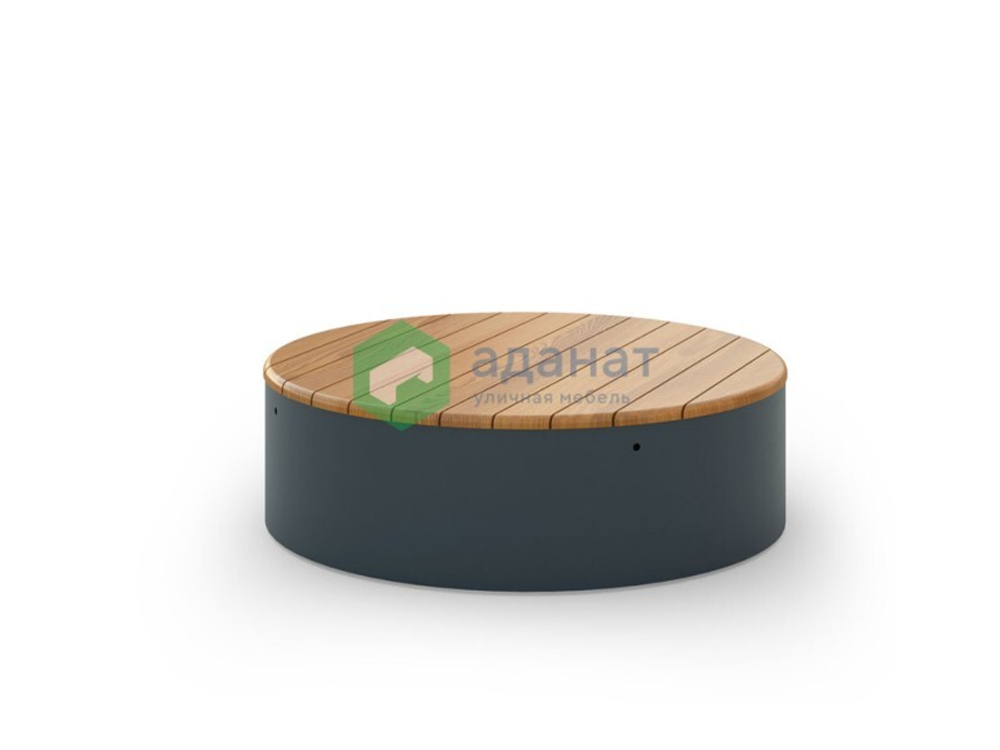 Скамейка «Пенек» круглая 900
