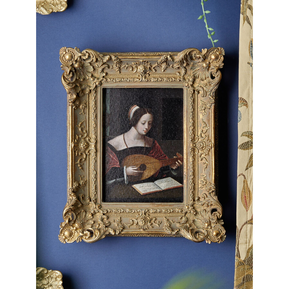 GLASAR Панно Мария Магдалина с лютней