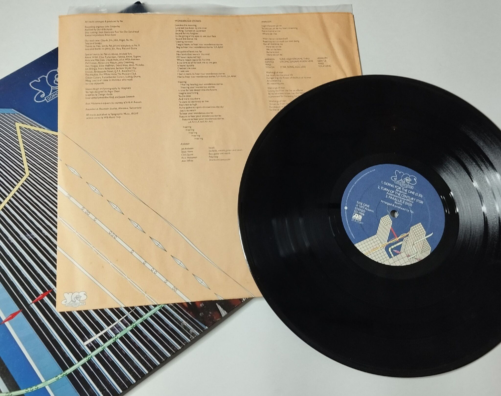 Винтажная виниловая пластинка LP Yes Going For The One (USA 1977)