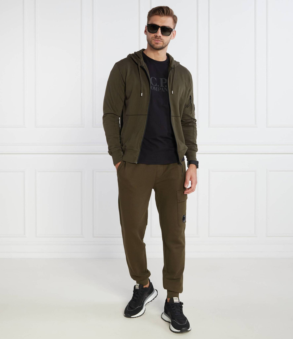 Спортивные штаны C.P. Company - хаки(15CMSP017A005086W)