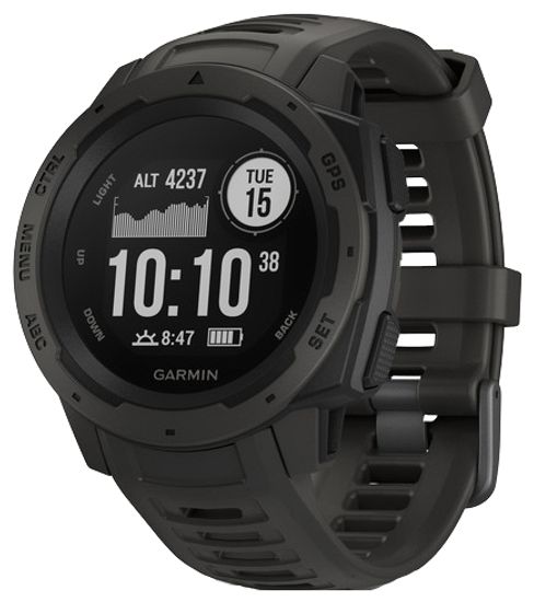 Умные часы Garmin Instinct, Graphite