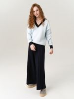 Джемпер для девочки AT954 небесно-голубой