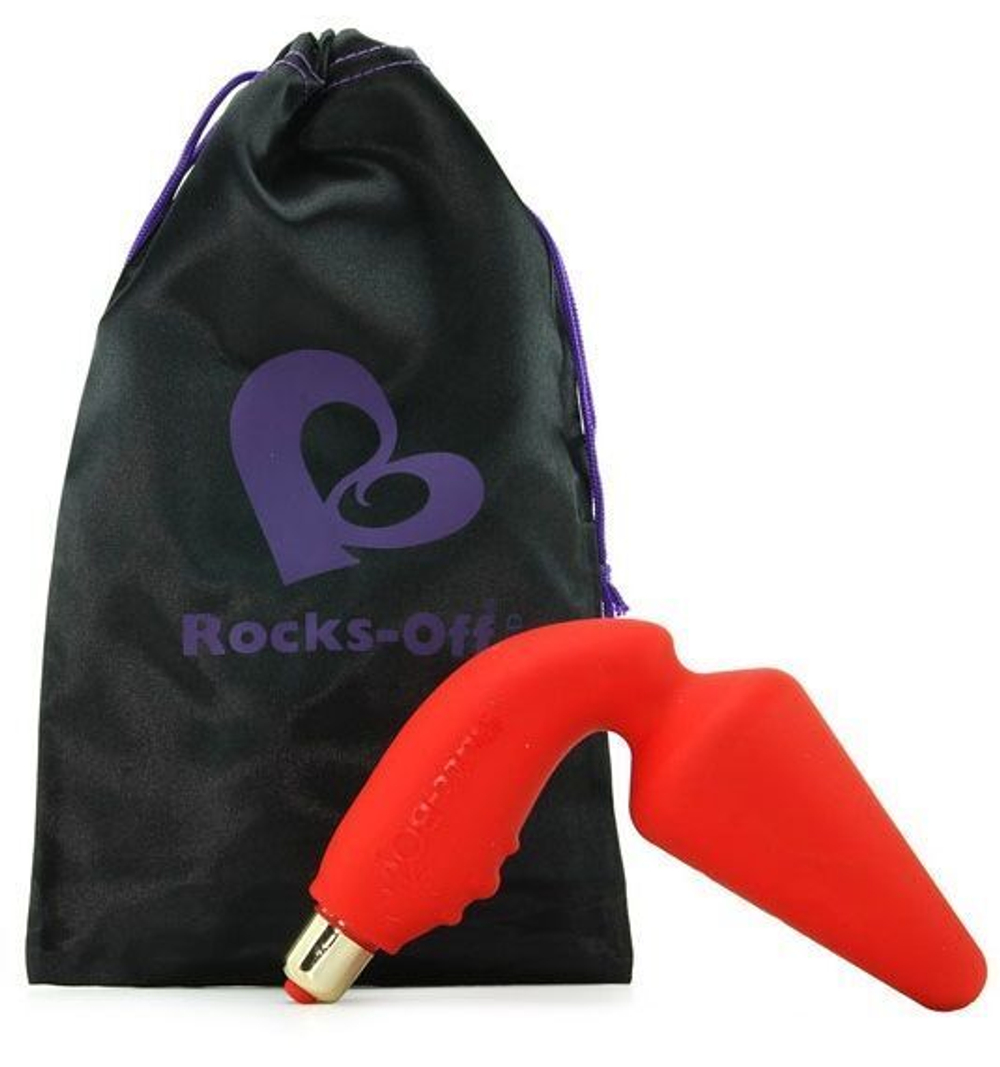 Вибростимулятор простаты Butt-Boy Red (Цвет: красный)