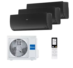 Мульти сплит-система Haier на 3 комнаты (25+25+25 кв.м.) FLEXIS Black