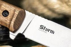 Нож Kizlyar Supreme Sturm AUS-8 SW Walnut