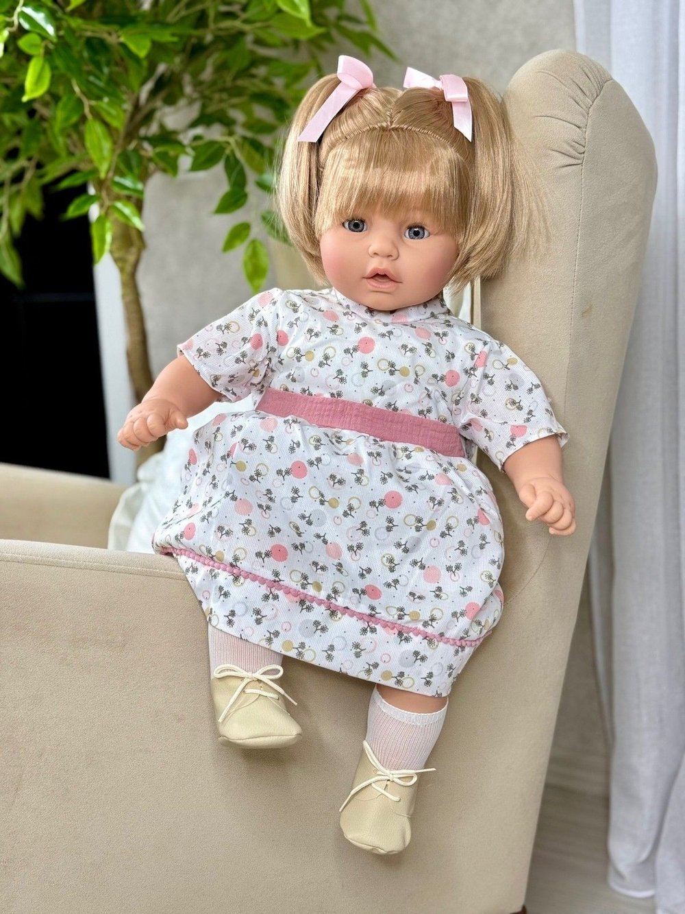 Кукла Berbesa мягконабивная 62см Dulzona (8056S)