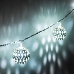 Гирлянда Супернить Eurosvet 400-003 400-003 хром/белый с эффектом мерцания