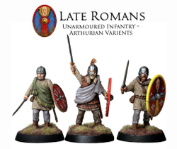 VXDA008  Late Roman Unarmoured Infantry