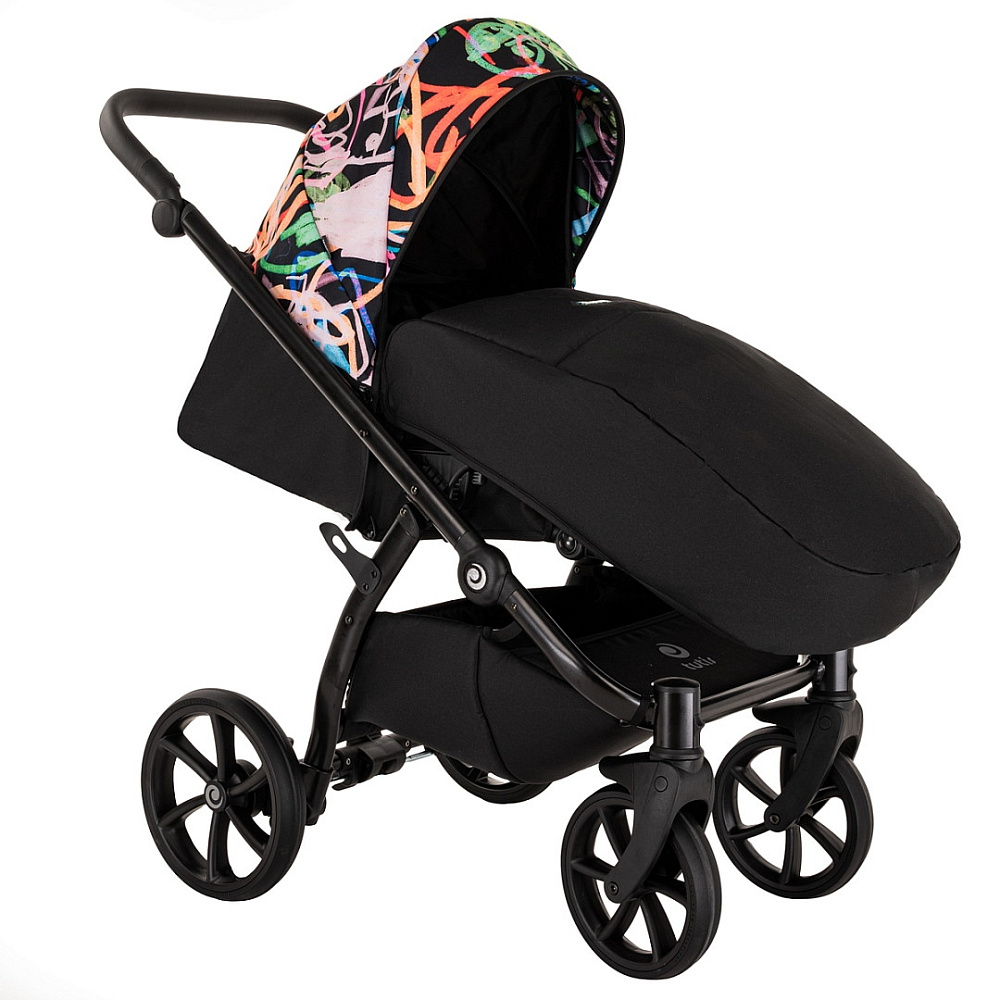 Детская коляска Tutis Nanni 7 2 в 1 1532119 Black Painting