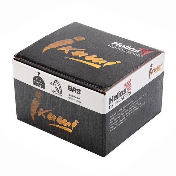 Катушка IKUMI 3000F 4+1 подшип + зап.шпуля Helios (HS-FSP-IK3000F-S)