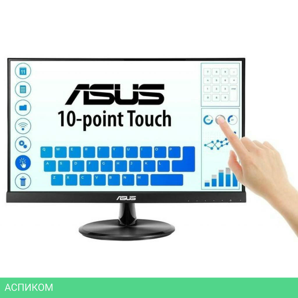 Монитор Asus VT229H Black (90LM0490-B02170)