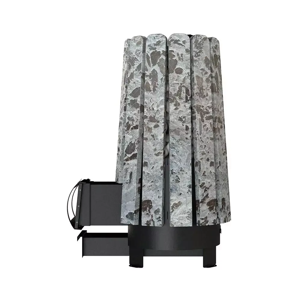 Дровяная банная печь Grill'D Cometa Vega 180 Long Stone (Серпентинит)