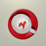 Чайная пара с лошадкой, 260мл и