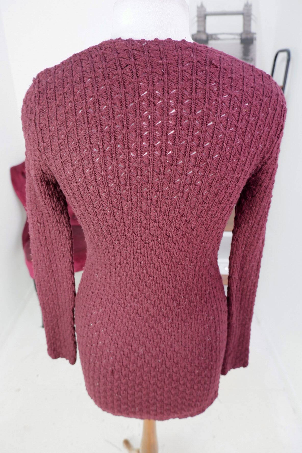 Кардиган Dana Buchman удлиненный, маркировка S, визуально на 44 размер