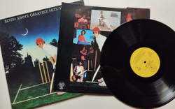Винтажная виниловая пластинка LP Elton John Greatest Hits Volume II (France 1977)