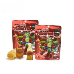 4D Мармеладные конфеты с начинкой Monster "Кола"