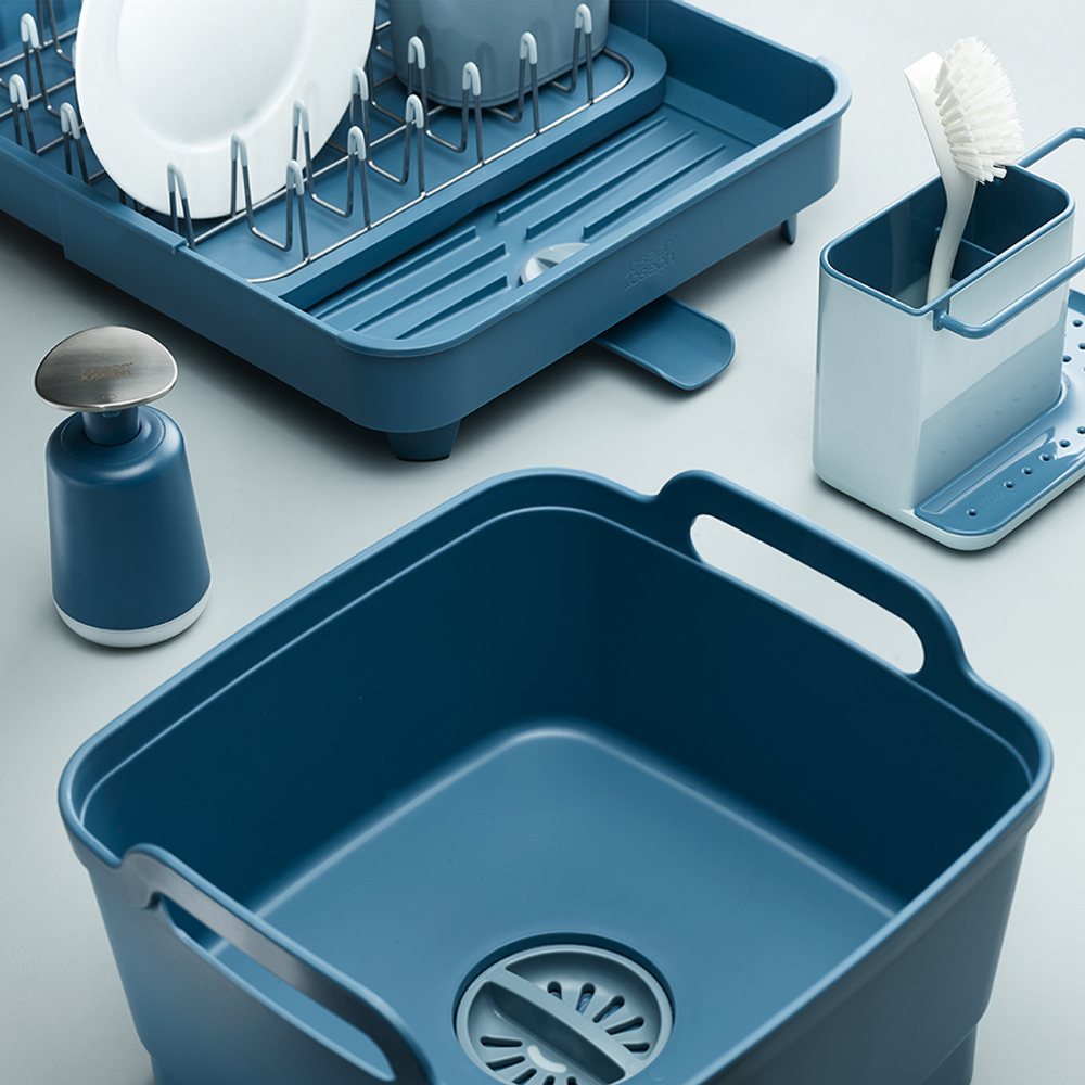Контейнер для мытья посуды wash&drain™, синий