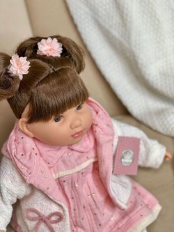 Кукла Berbesa мягконабивная 42см SANDRA в пакете (4423K)