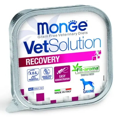 Влажный корм диетический Monge VetSolution Dog Recovery Рекавери для собак при восстановлении питания в период выздоровления 150 г