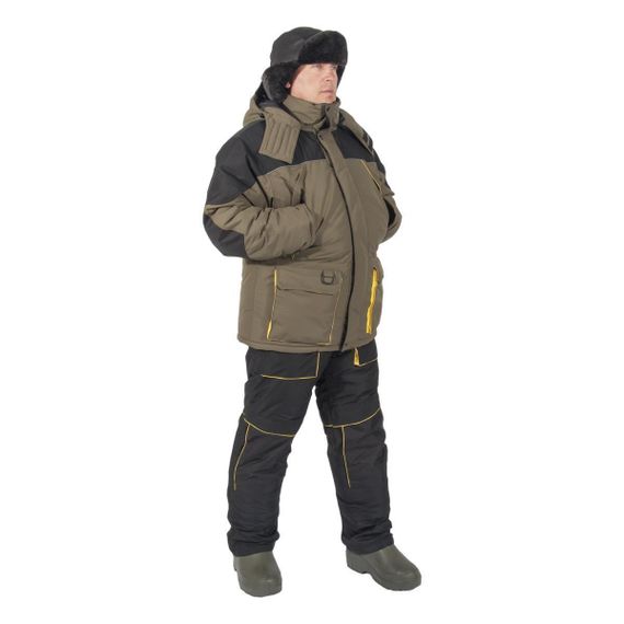 Костюм рыболовный Helios Алей Экстрим р. 56-58 / 188 хаки