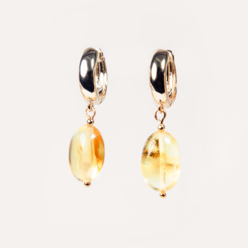 Серьги Amberite YEL