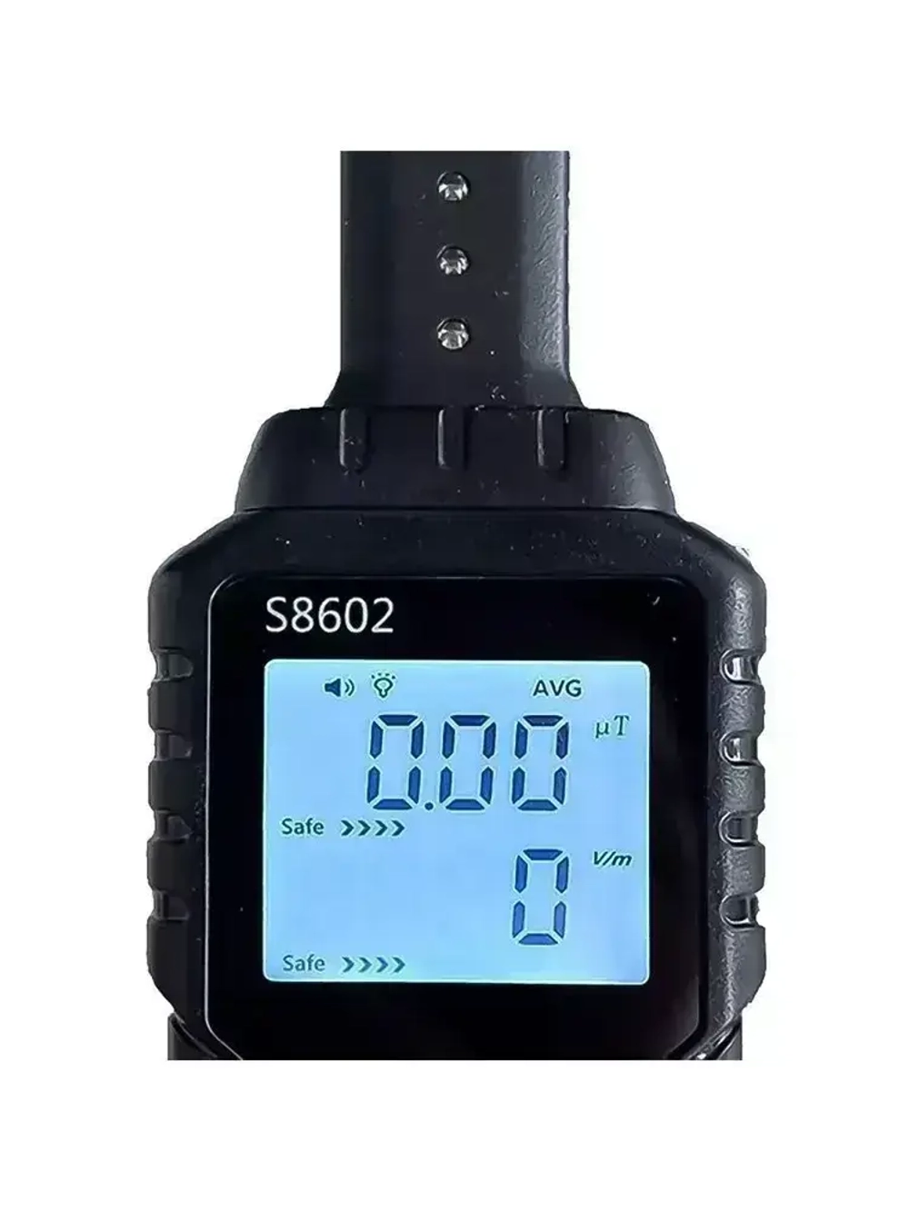 Детектор электромагнитного излучения 3-в-1 S8602: дозиметр для измерения электрического поля, магнитного поля и температуры