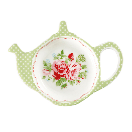 Блюдце для чайных пакетиков Mary white