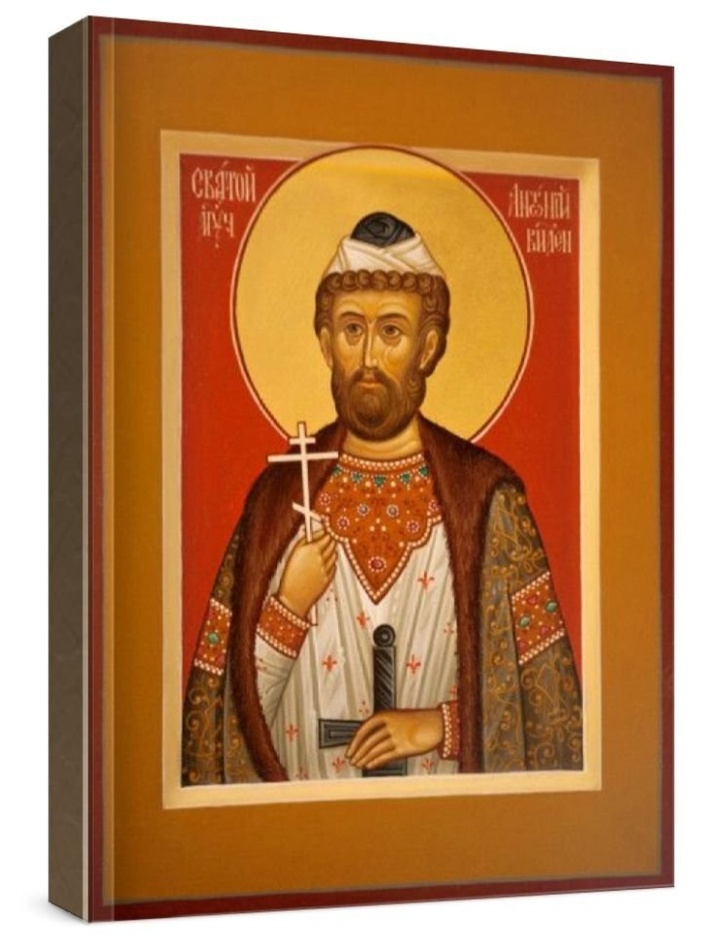 Антоний Виленский (рукописная икона)