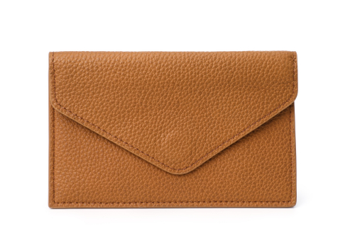 Картхолдер ENVELOPE карамельного цвета