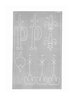 Палеографическое значение бумажных водяных знаков. Часть 3. Альбом снимков | Н. П. Лихачев