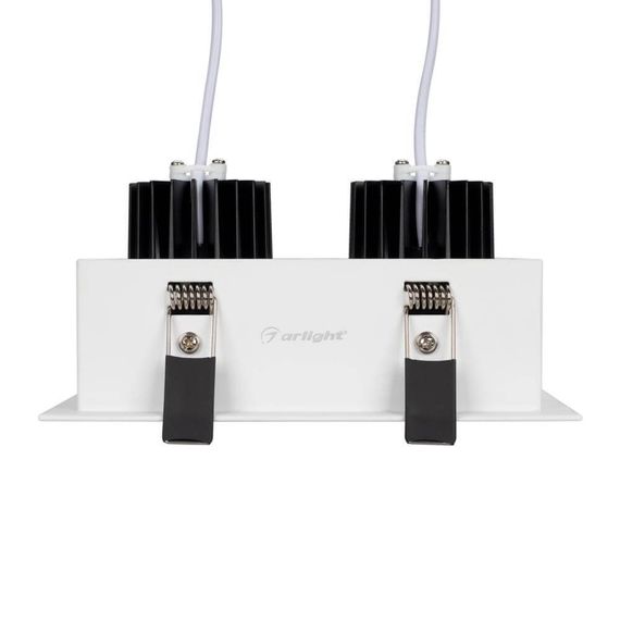 Встраиваемый светодиодный светильник Arlight CL-Kardan-S180x102-2x9W Day 024138