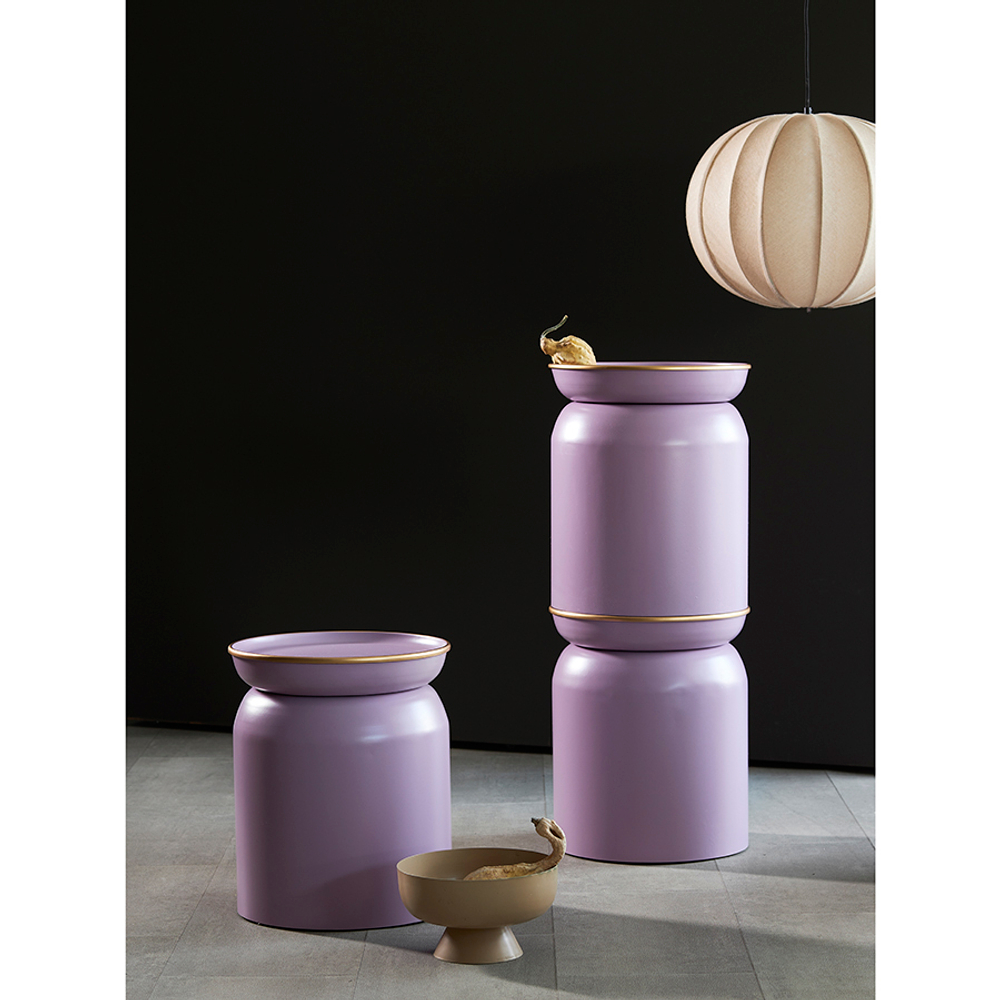 Столик журнальный ingvild, D38 см, сиреневый