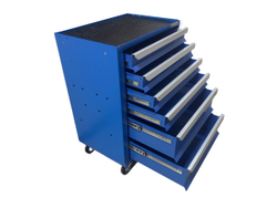 Инструментальная тележка GWT-K6B Great Wolf 6 ящиков, цз, колеса с тормозом, синяя