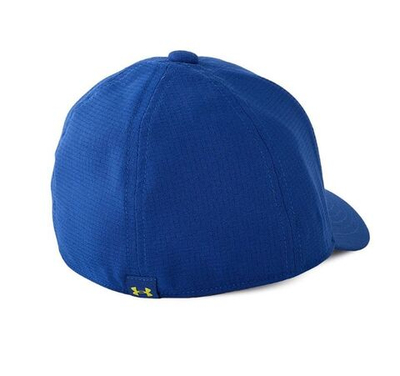 Теннисная кепка Under Armour Boys Armourvent Stretch Cap - blue mirage/starfruit