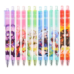 Карандаш вечный автоматический, чернографитный, MC-Basir, 6 цветов корпуса, серия "Genshin", 12 шт