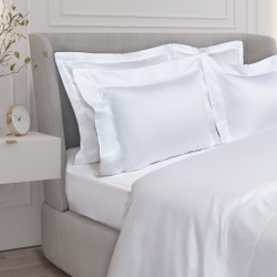 Постельное белье 2 спальное евро макси Сlaire Batiste Frau Diamante белое