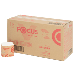 Туалетная бумага листовая Focus Premium 5083735 V- слож. 2-х сл. 250 л белая 1 шт. /15