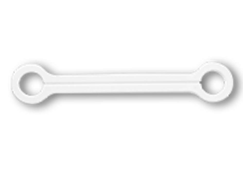 Обвод Для Труб, D 28 (белый)  (50 штук в упаковке)  (500 штук в коробке) Н