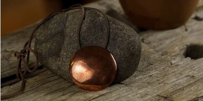 Кулон круг оберег "Зеркало"