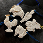 фарфоровая игрушка Мышонок — Leoleo handmade