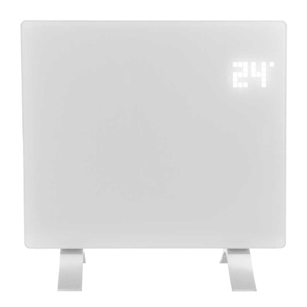 Конвектор электрический OptiPrime-1000, Wi-Fi, тачскрин, цифровой термостат, 1000 Вт Denzel