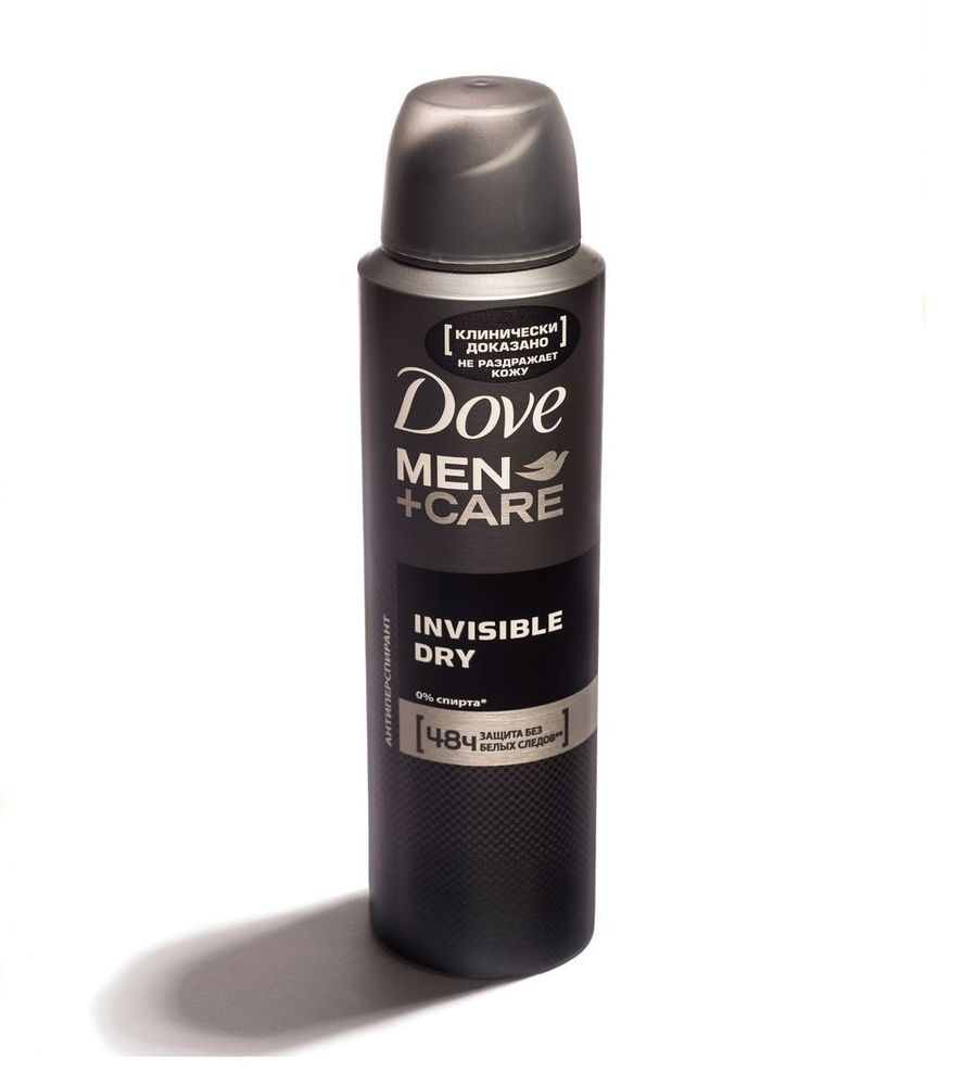 Dove Men+Care Антиперспирант аэрозоль Экстразащита без белых следов, 150 мл