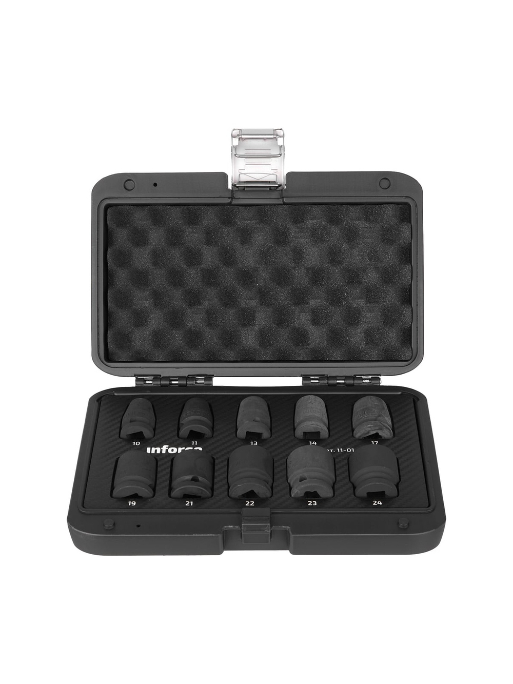 Набор торцевых ударных головок Inforce (1/2; 10-24 мм) 11-01-261